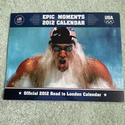 United States Olympic Committee Epic Moments Official 2012 Road To London Calendar