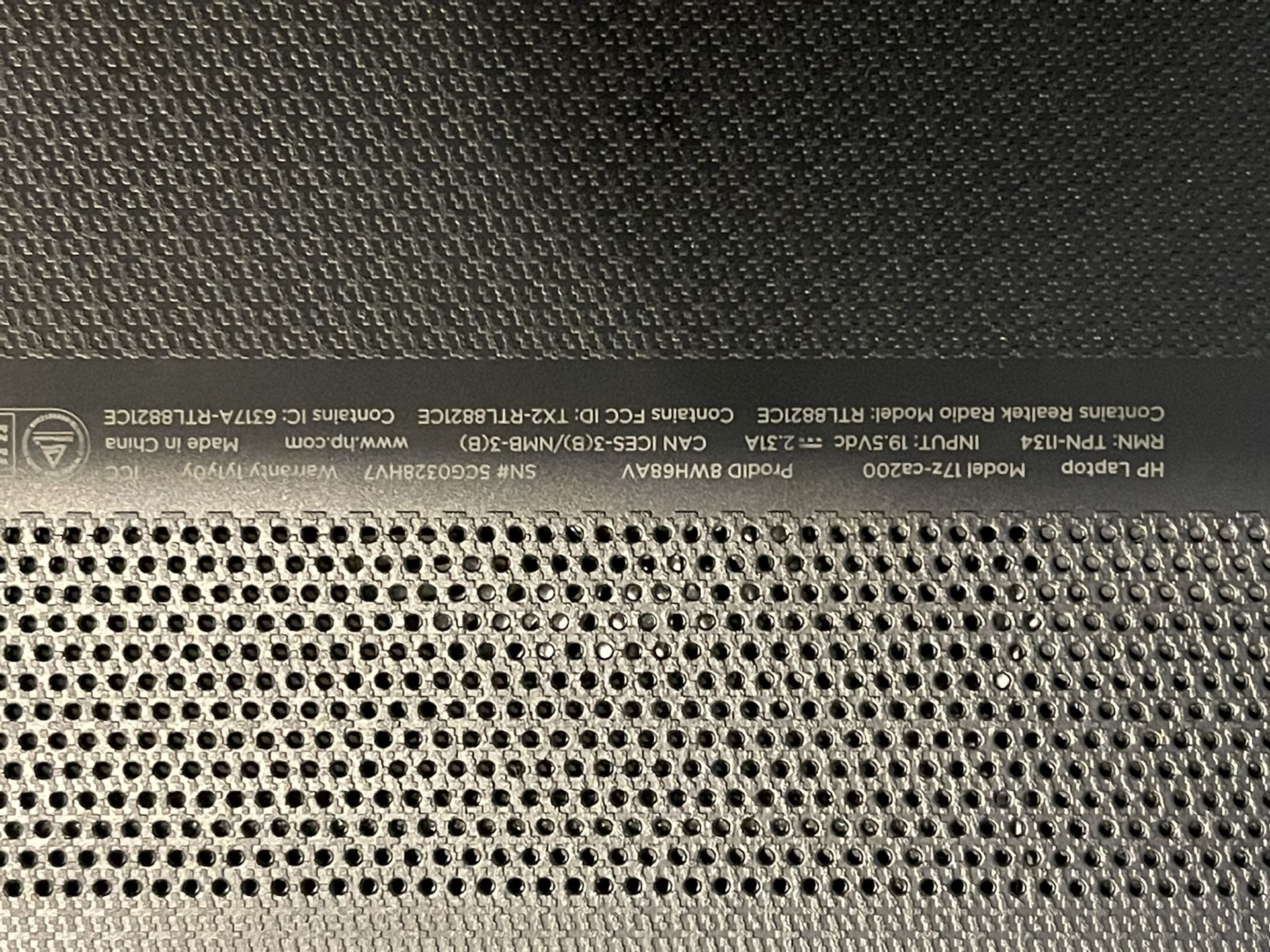 2021 HP LAPTOP MODEL 17z CA200 Electronics & Media