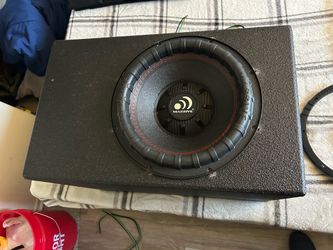 12” ported box bedliner sprayed  28 hz