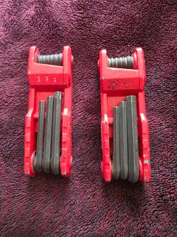 Folding Hex Allen Key Set – Lot of 2