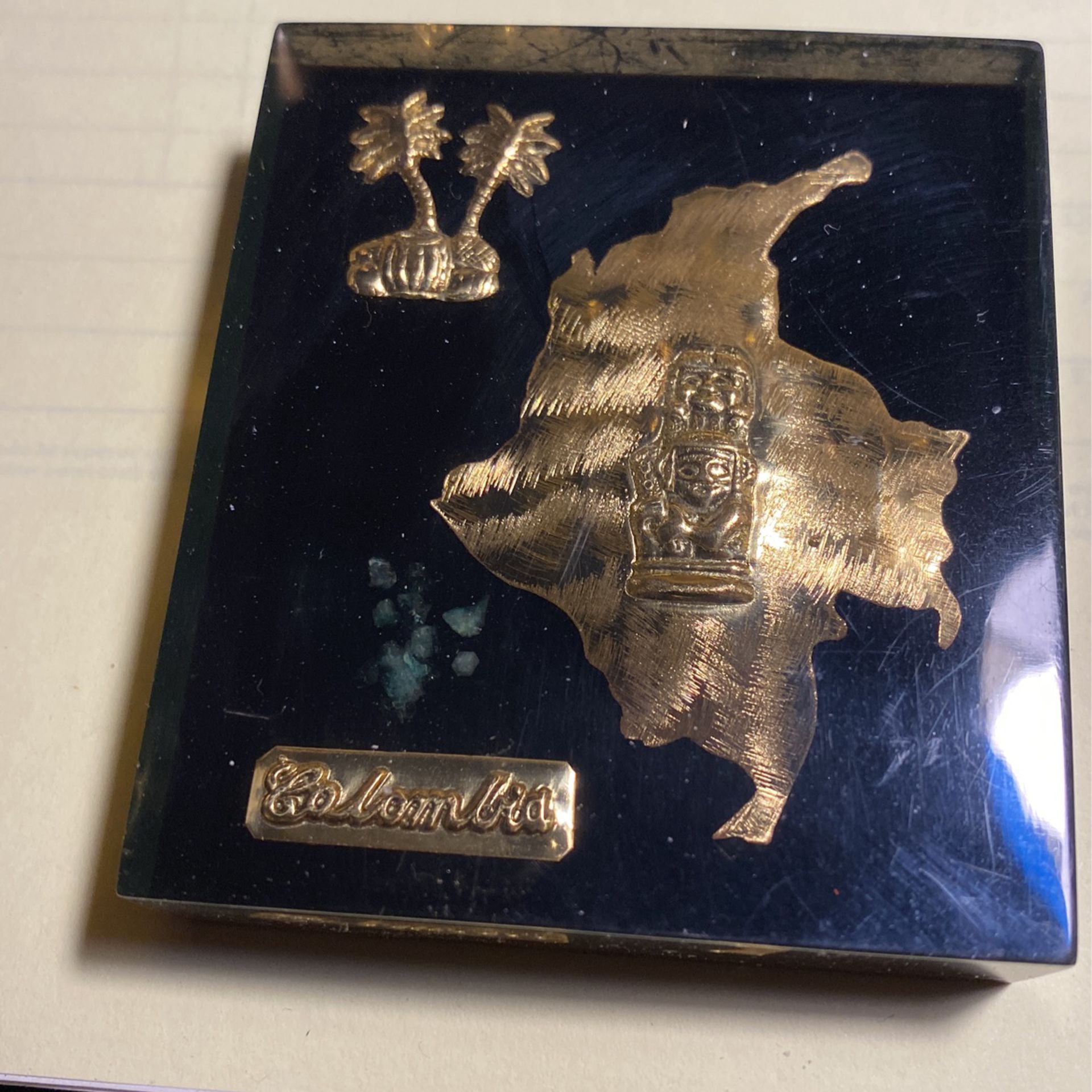 Columbia Hotel Paperweight 