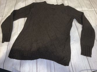 Size small brown sweater