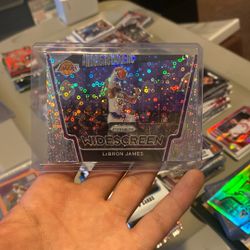 Lebron James 2020-21 Panini Prizm Widescreen Fast Break No.1 