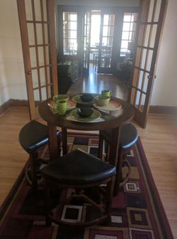 round hill cylina wood glass table