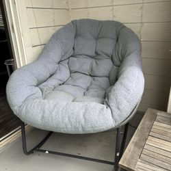 Plush Rocking chair