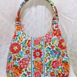 Vera Bradley NEW Large Hobo bag-Hope Garden- New with Tags