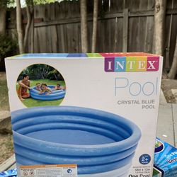 58” X 13” Blue Pool new In Box 