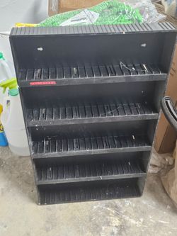 Laserl​ine Black Plastic Media Storage Shelf