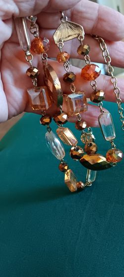 Beautiful Glass Beaded Necklace