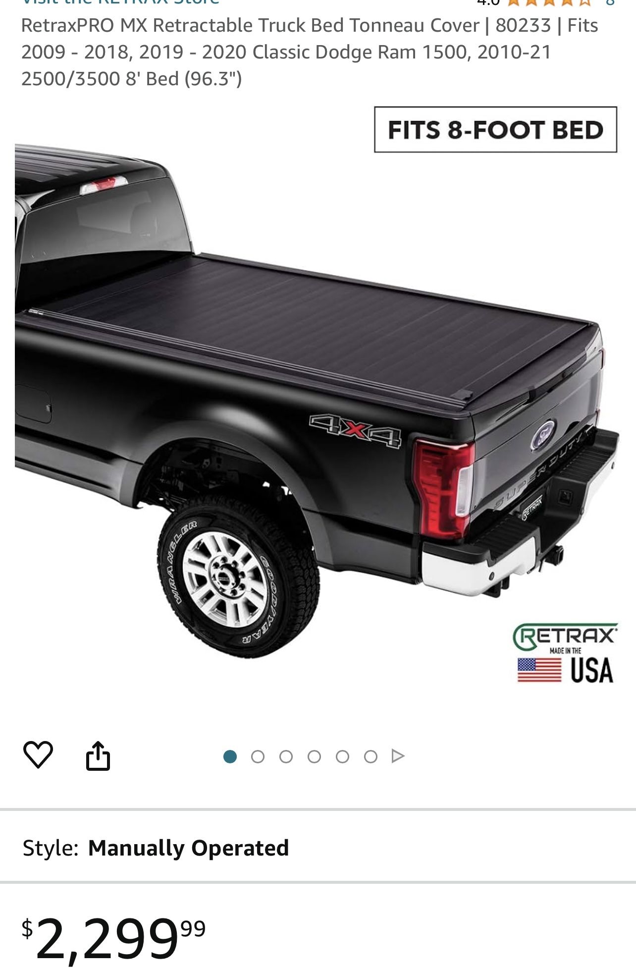 Dodge Ram Bed Cover 