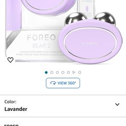 FOREO BEAR 2 Advanced Lifting & Toning Microcurrent Facial Device - Anti Aging Face Sculpting Tool For Instant Face Lift - Firm & Contour - Non-Invasi