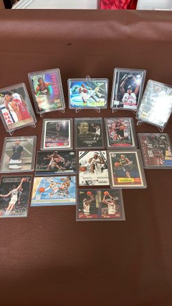 Allen Iverson 16 card lot- RC,s,Holo,Chrome