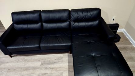 Modular Leather Sectional Sofa