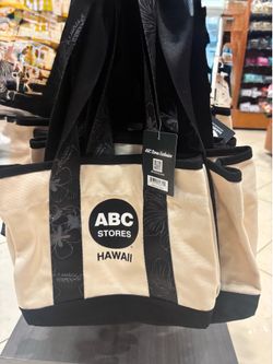 ABC Store Hawaii Canvas Mini Tote NWT