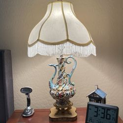 Capodimonte Italian porcelain lamp (Rare)
