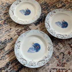 Disney Cinderella Plates 