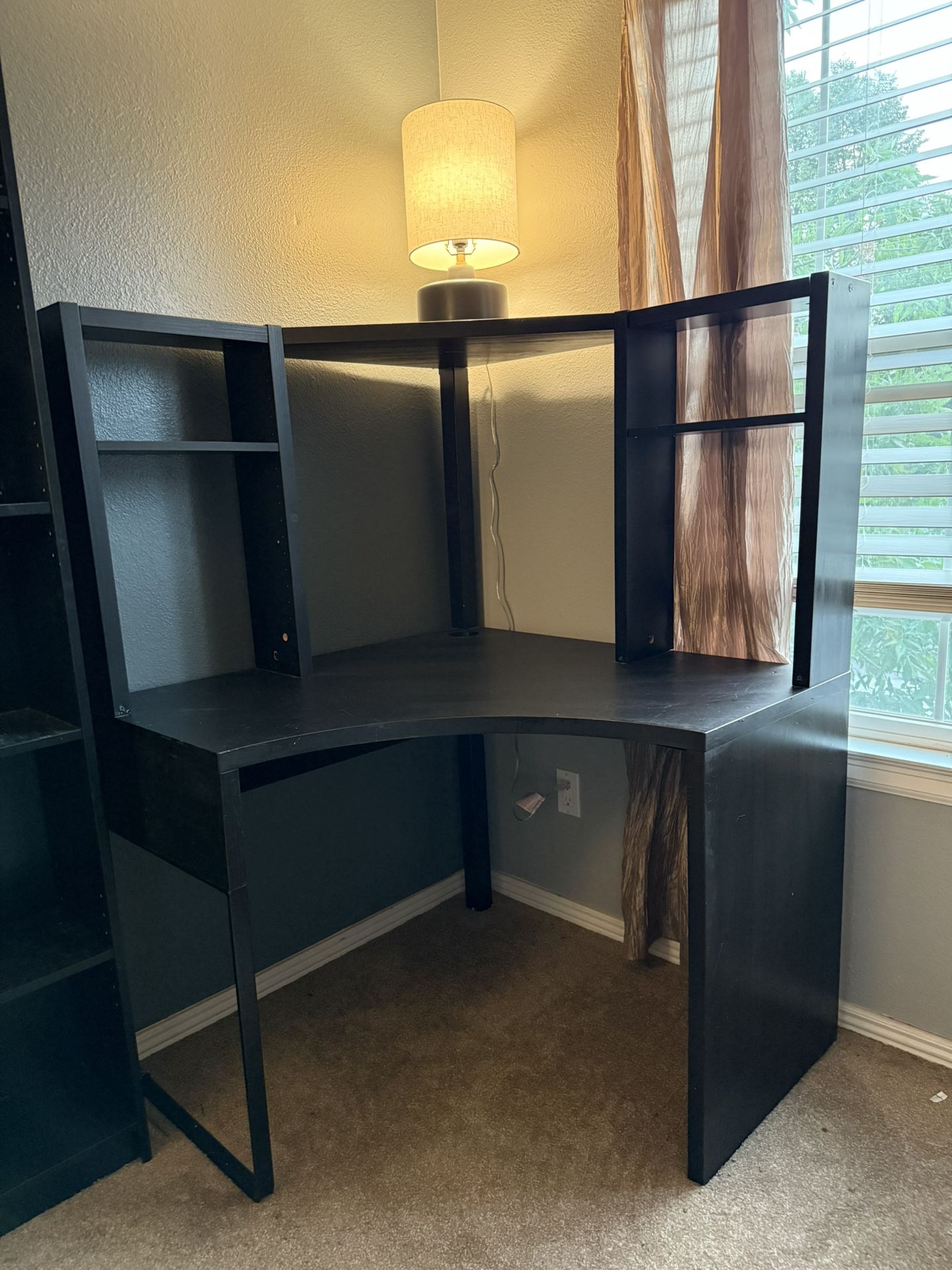 Black Ikea Corner Desk