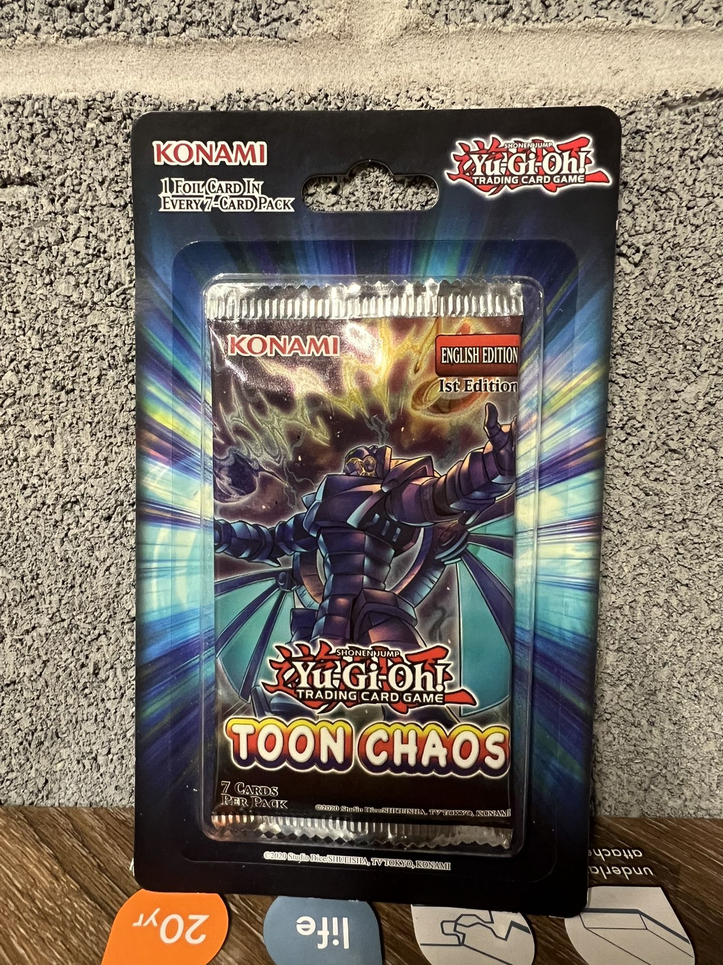 Yu-Gi-Oh Toon Chaos Blister Pack 1st Edition - English - Sealed