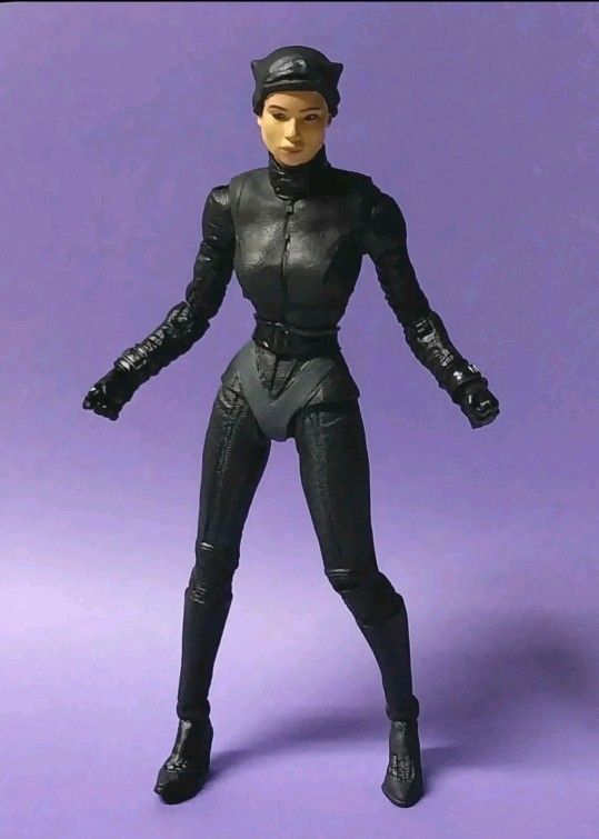 Catwoman Action Figure Batman Selena Kyle DC Multiverse Movie 7" Unmasked GREAT!