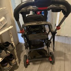 Baby Trend Double Pink Stroller Sit And Stand 