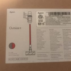 Dyson Outsize + vacuum