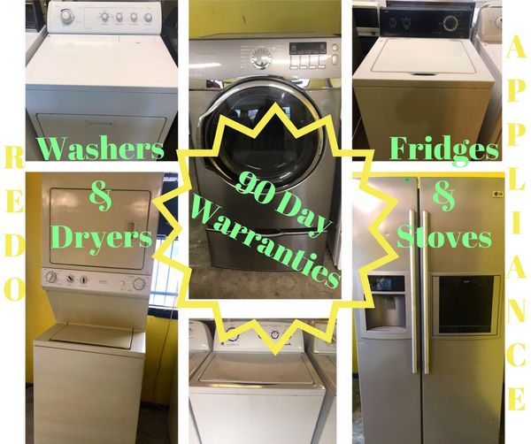 CLEAN USED APPLIANCES WITH WARRANTIES for Sale in Warner Robins, GA