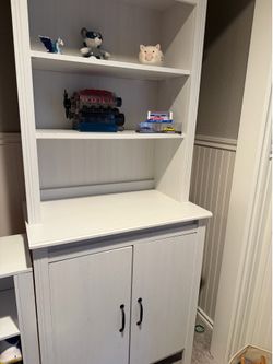 IKEA white hutch