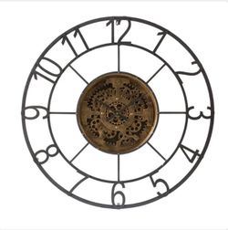 “Bullseye” Gear Clock from Ivy & Sage