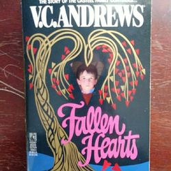 Fallen Hearts By VC Andrews Softcover book