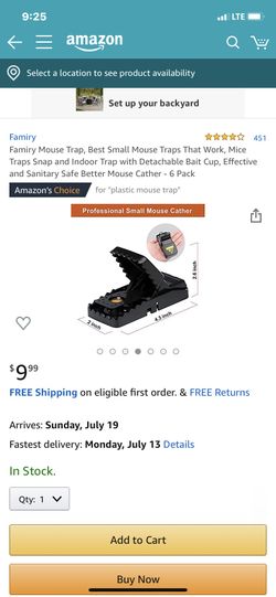 Mouse trap 6pack