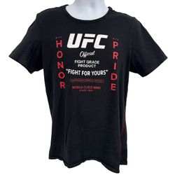 Reebok Official UFC T-Shirt World Class MMA with Pride & Honor Since 1993 Med/Lg