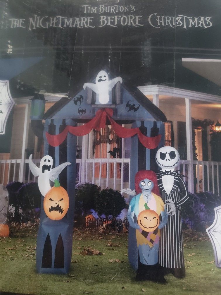 Jack And Sally Inflatable