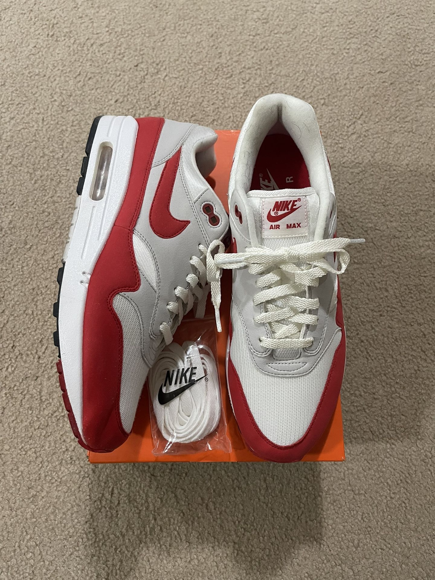 air max 1 anniversary red for sale