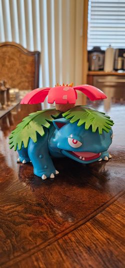 Pokémon Venusaur Action Figure Jazwares Nintendo Authentic Rare / Bulbasaur / Collectible / Pikachu / Charizard / Toy / Collector / HTF / Man Cave