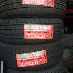 Set of 4 new 215/70/15 Fullrun Tires