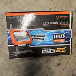 Brand New LED Work Light. 120v, New In Box 