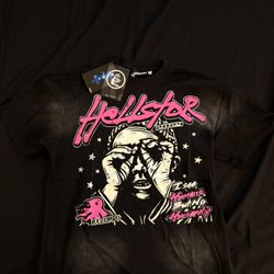 Hellstar T-Shirt Pink/Black Medium Brand New
