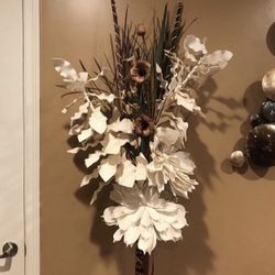 Tall Floral Vase
