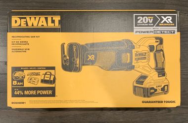 DeWalt reciprocating saw kit