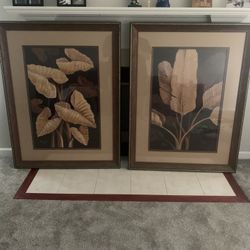 Large Framed Art Work