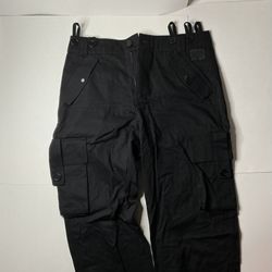 Huge Lot of BLACK TAILORED Black Cargo Pants All size 34 