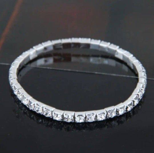 Women's Ankle Bracelet Inlaid Shiny Zircon Crystal Anklet Bracelet
