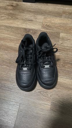 Nike black Air Force’s
