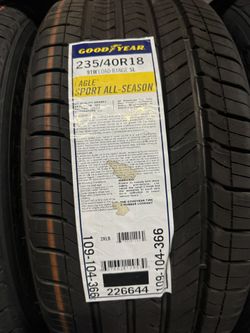 💥235-40-18 Good Year Tires 