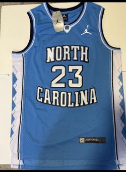 Michael Jordan Silver ink signed Authentic NC Tar Heels Jersey Jordan Flight School COA