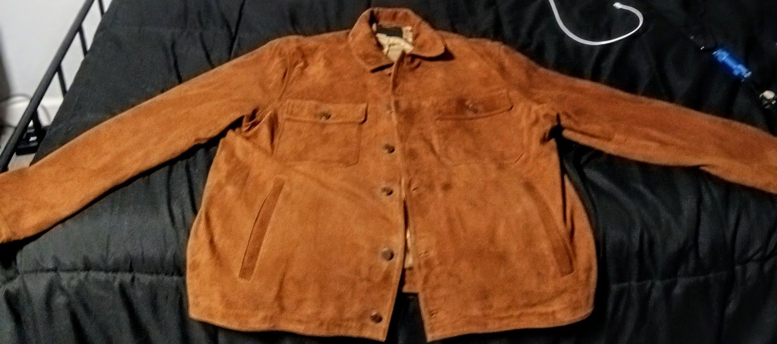 Lucky Brand Authentic Leather Jacket