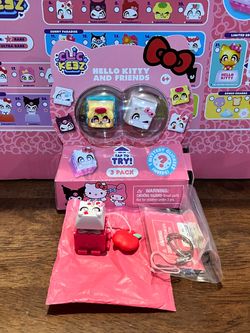 Hello Kitty & Friends 3 Pack Keyboard Fidget Clickeez