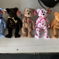 Beanie babies 20 years old. 
