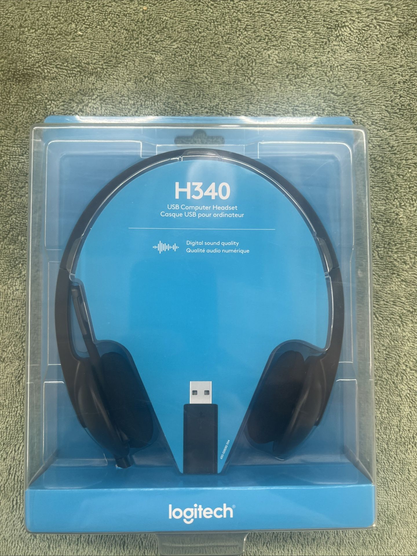 The Logitech H340 USB Computer Headset