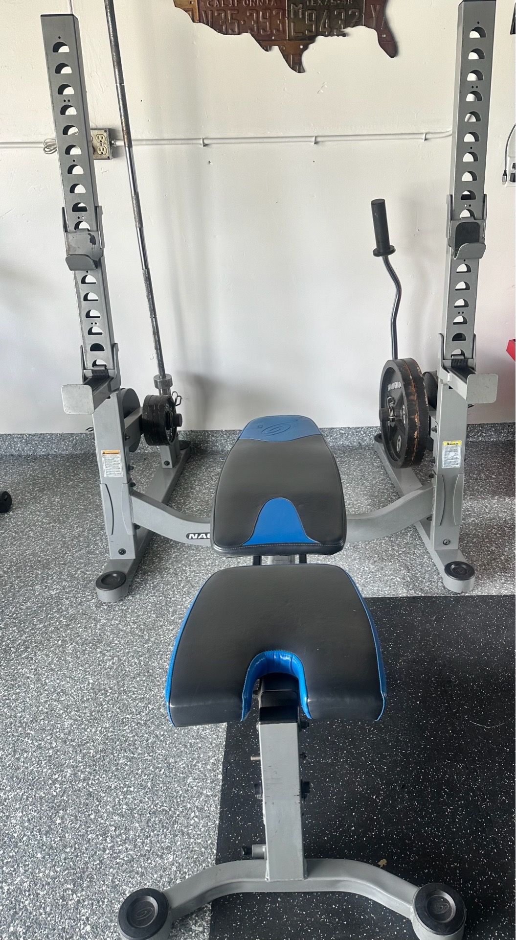 Nautilus Olympic Folding Bench